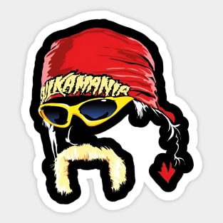 Hulk Hogan vintage Sticker